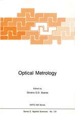 Optical Metrology: Coherent and Incoherent Optics for Metrology, Sensing and Control in Science, Industry and Biomedicine