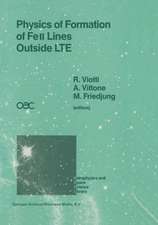 Physics of Formation of FeII Lines Outside LTE: Proceedings of the 94th Colloquium of the International Astronomical Union Held in Anacapri, Capri Island, Italy, 4–8 July 1986