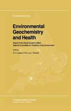 Environmental Geochemistry and Health: Report to the Royal Society’s British National Committee for Problems of the Environment