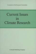 Current Issues in Climate Research