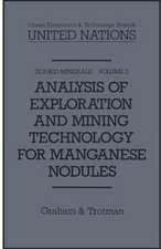 Analysis of Exploration and Mining Technology for Manganese Nodules