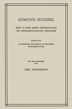 Ideen zu Einer Reinen Phänomenologie und Phänomenologischen Philosophie: Allgemeine Einführung in die Reine Phänomenologie