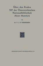 Über den Kodex 507 der Österreichischen Nationalbibliothek