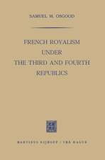 French Royalism under the Third and Fourth Republics