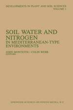 Soil Water and Nitrogen in Mediterranean-type Environments