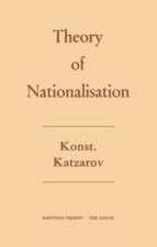 The Theory of Nationalisation