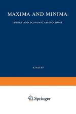 Maxima and Minima: Theory and Economic Applications