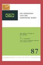 Die Gemeinden und der Gemeinsame Markt: Eine Analyse der Verträge von Paris und Rom