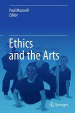 Ethics and the Arts