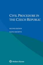 CIVIL PROCEDURE IN THE CZECH R