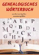 Genealogisches Wörterbuch