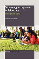 Technology Acceptance in Education: Research and Issues