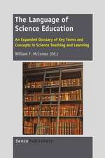 The Language of Science Education