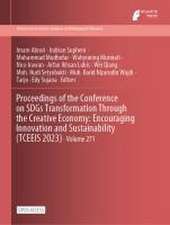 Proceedings of the Conference on SDGs Transformation Through the Creative Economy