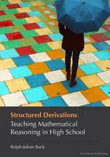 Structured Derivations