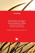 Food Safety and Agro-Environment in China