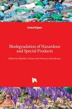 Biodegradation of Hazardous and Special Products