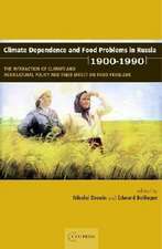 Climate Dependence and Food Problems in Russia, 1900-1990: The Interaction of Climate and Agricultural Policy and Their Effect on Food Problems