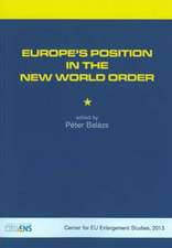 Europe's Position in the New World