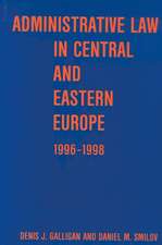 Administrative law in Central and Eastern Europe