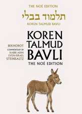 Koren Talmud Bavli, Noe Edition, Vol 39: Bekhorot, Hebrew/English, Large, Color