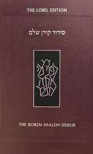 Koren Shalem Siddur, Sepharad