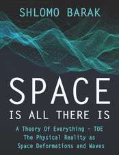 Space is all there is: The Physical Reality as space deformations and waves