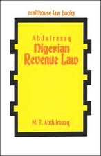 Nigerian Revenue Law