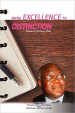 From Excellence to Distinction. the University of Lagos on World's Intellectual Map: Reclaiming Your Original Status