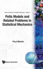 Potts Models and Related Problems in Sta