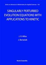 Singularly Perturbed Evolution Equations with Applications to Kinetic Theory