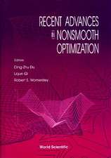 Recent Advances in Nonsmooth Optimization