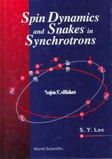 Spin Dynamics and Snakes in Synchrotrons