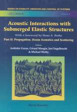 Acoustic Interactions with Submerged Elastic Structures - Part II