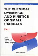 The Chemical Dynamics and Kinetics of Small Radicals, Part I