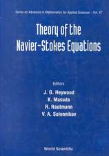 Theory Of The Navier-stokes Equations