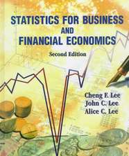 Statistics for Business and Financial Economics