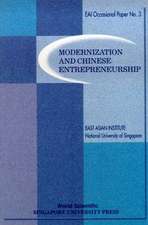 Modernization and Chinese Entrepreneursh