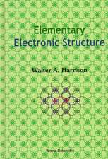 Elementary Electronic Structure