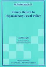 China's Return to Expansionary Fiscal Po