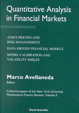 Quantitative Analysis in Financial Markets: Collected Papers of the New York University Mathematical Finance Seminar (Vol II)