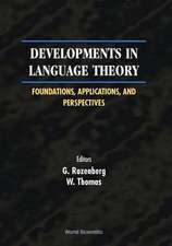 Developments In Language Theory: Foundations, Applications,