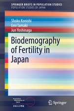 Biodemography of Fertility in Japan