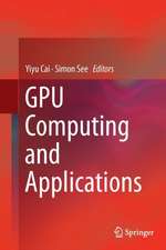 GPU Computing and Applications