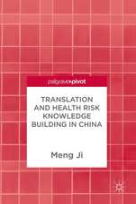 Translation and Health Risk Knowledge Building in China