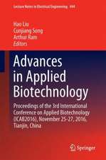 Advances in Applied Biotechnology