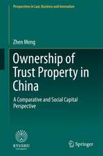 Ownership of Trust Property in China