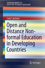 Open and Distance Non-formal Education in Developing Countries