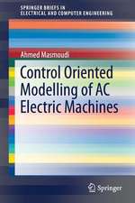 Control Oriented Modelling of AC Electric Machines