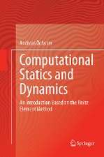 Öchsner, A: Computational Statics and Dynamics